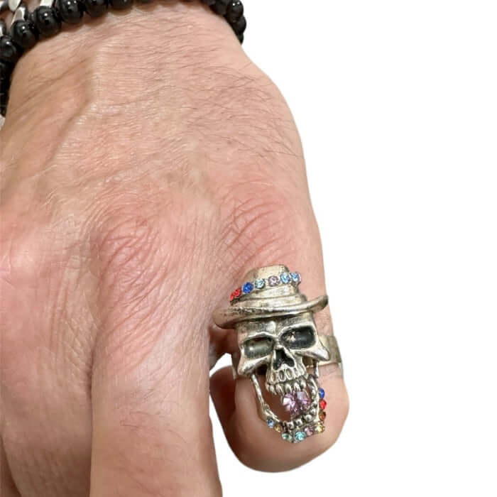 Anillo calavera unisex - Look Todo Piel